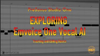 Exploring Emvoice One Vocal AI In Studio One  Home Studio Trainer Show [upl. by Merralee104]