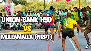 Union Bank Hyd vs Mulamalla NRPT  Sports master kabaddi prokabaddi sportsmaster [upl. by Neirad]