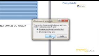 Jak stworzyć spis treści w Microsoft Word 2010 [upl. by Girand]