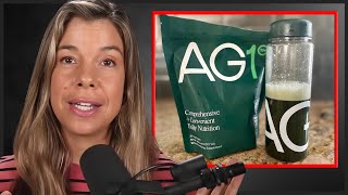 Is AG1 Athletic Greens Just an Expensive Multivitamin  Rhonda Patrick [upl. by Els]