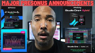 Exciting News From Presonus  Studio One 66 Revealed Along With Other Big Updates [upl. by Godrich]