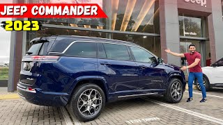 Jeep Commander 2023 o SUV de 7 lugares 13 Turbo flex AVALIAÇÃO e PREÇO [upl. by Hpejsoj]