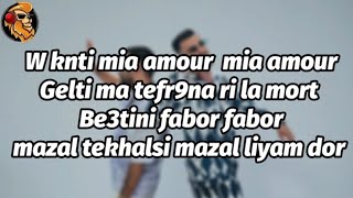 Ayoub Anbaoui Ft Salim Cravata  BSA7A lyrics  Master Lyrics [upl. by Htebazileyram707]