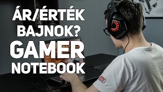 Gamer Notebook középkategória  ASUS ROG GL552V teszt [upl. by Imuyam561]