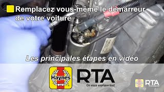 Remplacez vousmême le démarreur de votre voiture [upl. by Raynold]