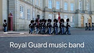 Amalienborg Palace in Copenhagen Changing of the Guard [upl. by Mclaurin593]