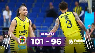 Fenerbahçe Beko 10196 Aliağa Petkim  Türkiye Sigorta Basketbol Süper Ligi [upl. by Robers]