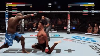 My Clean and Brutal Knockouts 3 UFC5 [upl. by Ygief498]