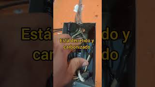 Esto pasa si no haces bien las conecciones eléctricas fallo en centro de carga [upl. by Ahsait]