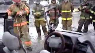 Airbag deployment video at the UFD Academy [upl. by Hiller]