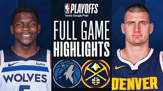 3 TIMBERWOLVES at 2 NUGGETS  FULL GAME 1 HIGHLIGHTS  May 4 2024 [upl. by Muna]