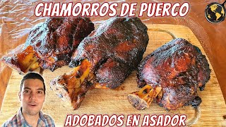 Como hacer Chamorros Adobados en Asador  Cocina Universal [upl. by Runck]