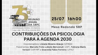 Contribuições da Psicologia na agenda 2030 [upl. by Ahseneuq]