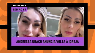 Andressa Urach vai às redes e anuncia que voltará à igreja Universal [upl. by Amalbena]