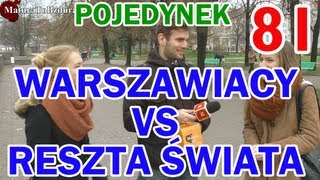 WARSZAWIACY vs RESZTA ŚWIATA  POJEDYNEK NA WIEDZĘ odc 81 MaturaToBzduraTV [upl. by Aneekal]