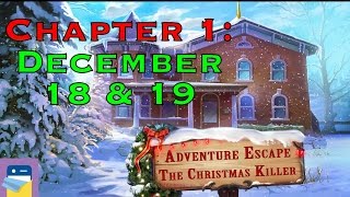 Adventure Escape The Christmas Killer Chapter 1 December 18 amp 19 Walkthrough Haiku Games [upl. by Swartz]