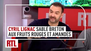 Cyril Lignac  le sablé breton aux fruits rouges et amandes [upl. by Neersan]