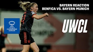 Georgia Stanway Gives Her Thoughts After Mastermindng Bayern Munichs Comeback Against Benfica [upl. by Leandre584]