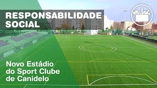 Novo Estádio do Sport Clube de Canidelo – um projeto social [upl. by Ho]