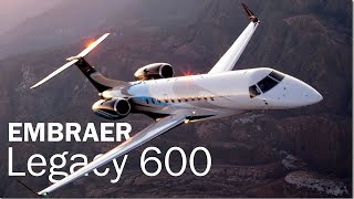 Legacy 600  The first Embraer business jet [upl. by Hsirahc]