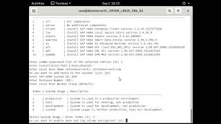 INSTALLATION OF SAP HANA ON SUSE LINUX [upl. by Analram]