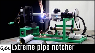 Make it Extremes plasma cutter notcher [upl. by Cullan991]