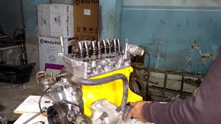 rebuild engine fiat chinquecento fiat 127 part 6 [upl. by Ovatsug]