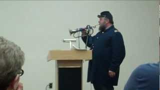 American Civil War Bugle Calls with George Rabbai [upl. by Suired433]