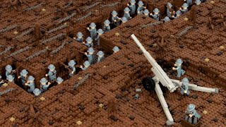 Lego WW1  The Battle Of Verdun  stop motion [upl. by Nageet694]