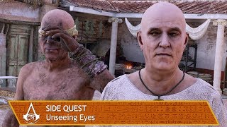 Assassins Creed Origins  Side Quest  Unseeing Eyes [upl. by Enyalahs]