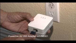 NETGEAR XAVB2001 Powerline AV 200 Adapter [upl. by Janicki]