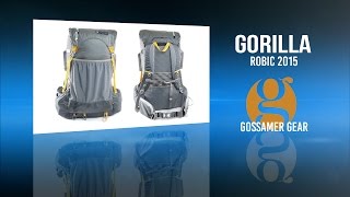 Gossamer Gear Gorilla Robic 2015 Overview [upl. by Liamaj]