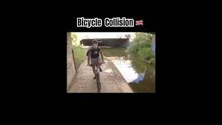 Bike Riding UK  What Could Go Wrong When Using Your Bicycle On A British Canal 🇬🇧 UKMWshorts [upl. by Airbmac]