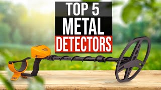 TOP 5 Best Metal Detector 2024 [upl. by Dnomse]