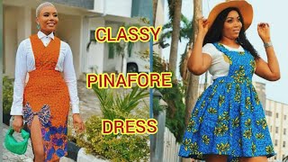 Ora Pinafore Dress  How to make a pinafore dress trailer [upl. by Brear901]