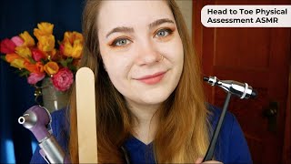 Realistic Head to Toe Physical Assessment with Lots of Palpation 🩺 ASMR Soft Spoken Medical RP [upl. by Reggie]