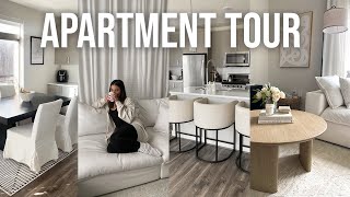 LUXURY APARTMENT TOUR 2023  modern neutral aesthetic apartment design [upl. by Meibers215]