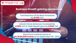 Financial Results Q2 FY24  Union Bank of India [upl. by Eletnahs]