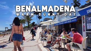 Benalmadena Spain Warm Sunny Day May 2024 Update Costa del Sol  Málaga 4K [upl. by Entruoc]