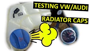 Diagnosing a Faulty Coolant Expansion Tank Radiator Cap [upl. by Nevag942]