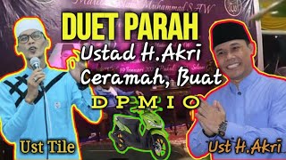 USTAD TILE DUET PARAH USTAD TILE amp USTAD HAKRI PATRIO [upl. by Adilen928]