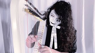 kevin m kirker  quotwrapped around your finger choir harp arr the police cover [upl. by Bellda]