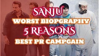 Sanju is Worst Biography but Best PR Propaganda [upl. by Ahsienor]