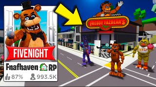 I Created FIVE NIGHTS AT FREDDY’S in Brookhaven 🏡RP [upl. by Kal]