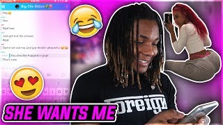 A BOOGIE WIT DA HOODIE quotSWERVINquot LYRIC PRANK ON MY CRUSH SHES WANTS TO COME OVER😱😍 [upl. by Rehpotsirhcnhoj677]