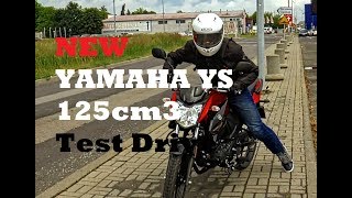 Yamaha YS 125 2017  Test drive and review [upl. by Safier168]