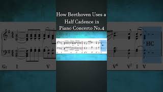 How Beethoven uses a Half Cadence in Op58  How Composers Use Series The Soundtrack of History [upl. by Oijres399]