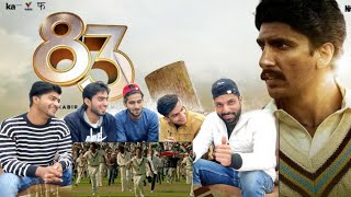 Reaction On 83 Trailer  Group Reaction Video  Ranveer Singh  Deepak Padukone  v2reaction256 [upl. by Bailar172]