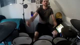 Toto  Hold The Line drum cover [upl. by Pavyer]