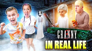 GRANNY 3 IN REAL LIFE FUNhouse Family ALL NEW ITEMS and HOUSE [upl. by Leribag675]